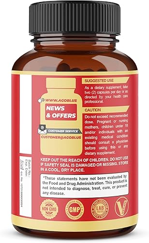 Vista 8 de agobi 210 cápsulas – Suplemento Shilajit de 600 mg con 400 mg de raíz orgánica de Ashwagandha – Shilajit puro orgánico del Himalaya para producción