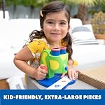 Educational Insights GeoSafari Jr. My First Microscope - STEM Toys for Kids, Toddler Learning Toys, Kids Microscope with Prepared Slides, Science Set & Gifts for Boys and Girls Ages 3+