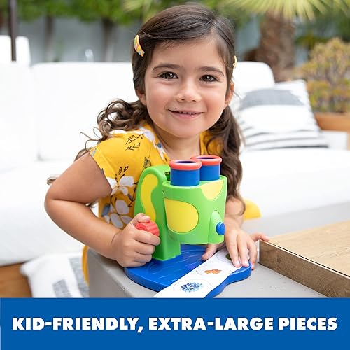 Miniatura 5 de Educational Insights Geosafari Jr Mi primer microscopio para niños en edad preescolar