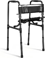 VOTOHRT Walker with Seat for Seniors: Foldable Lightweight Aluminum Mobility Aid, Adjustable 31.4-38.1", 350lb Capacity, 6.6lbs