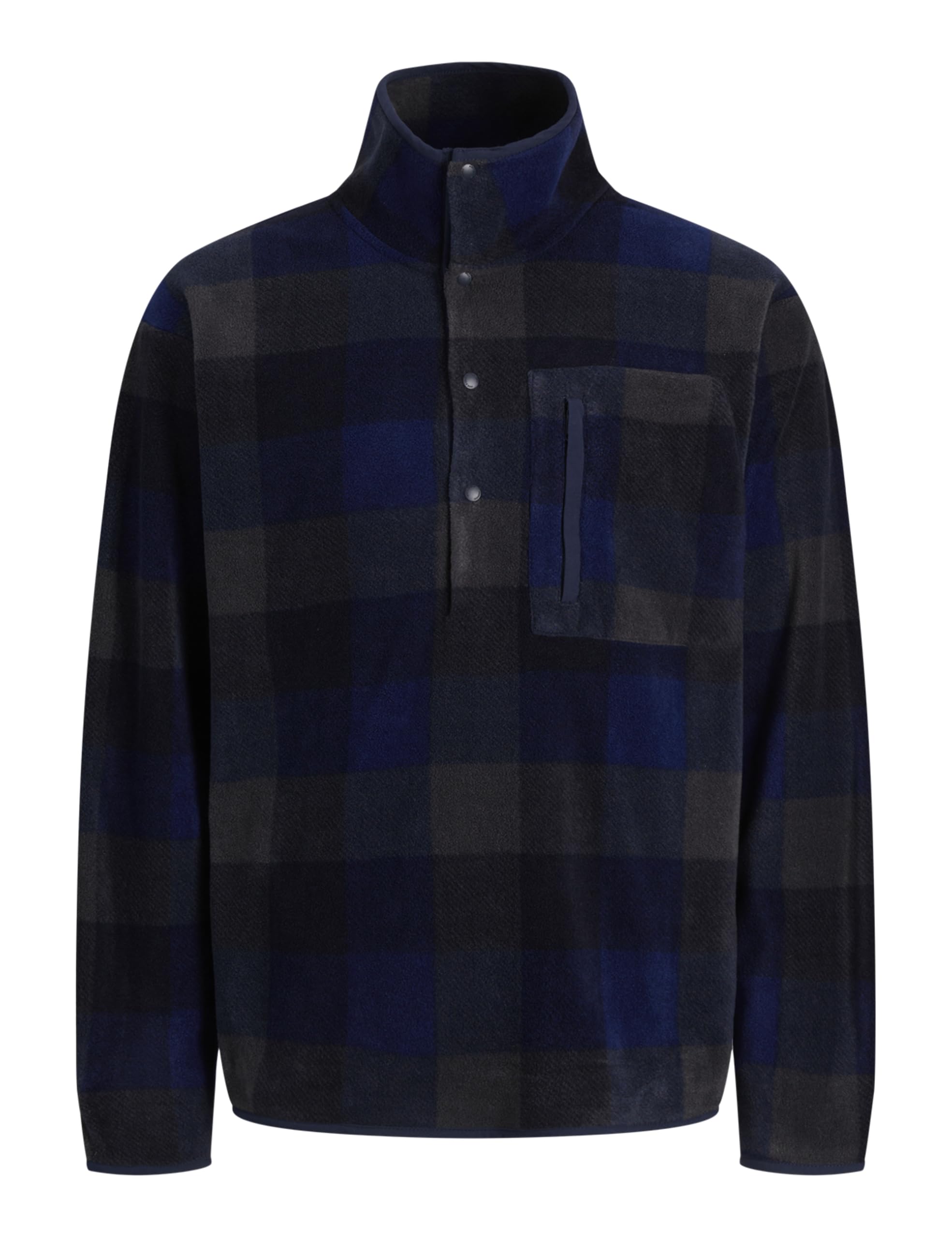 JACK&JONES JPRBLUVICTOR Sweat Half Placket, Night sky, L