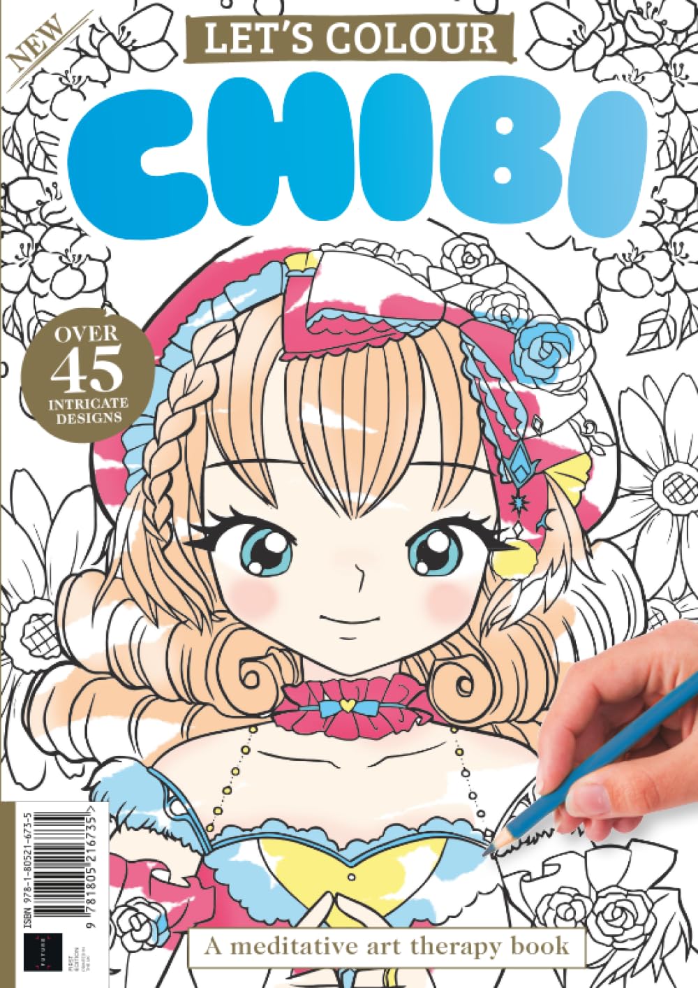 Chibi Coloring Book for Kids and Adults: Cute and Fun Chibi Characters to Colour, Perfect for Stress Relief and Creativity