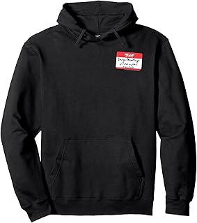 Inigo Montoya Name Tag Pullover Hoodie