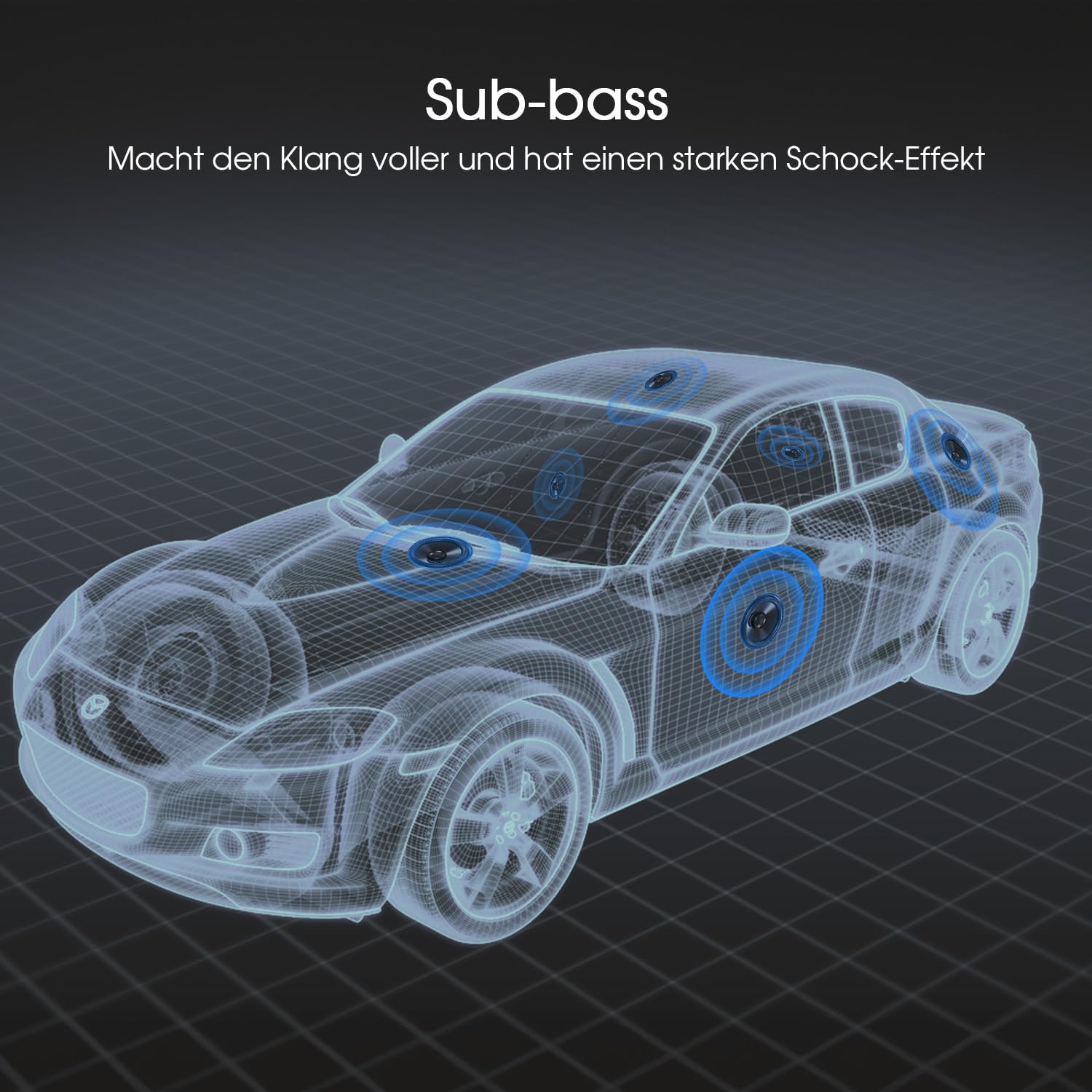 Autoradio Bluetooth 5.0,FM/AM 7 Farben Autoradio mit Bluetooth Freisprecheinrichtung,1 DIN Radio Stereo mit 2 USB/AUX/Karte/MP3-Player,Unterstützung für iOS, Android,30 Radiostationen speichern