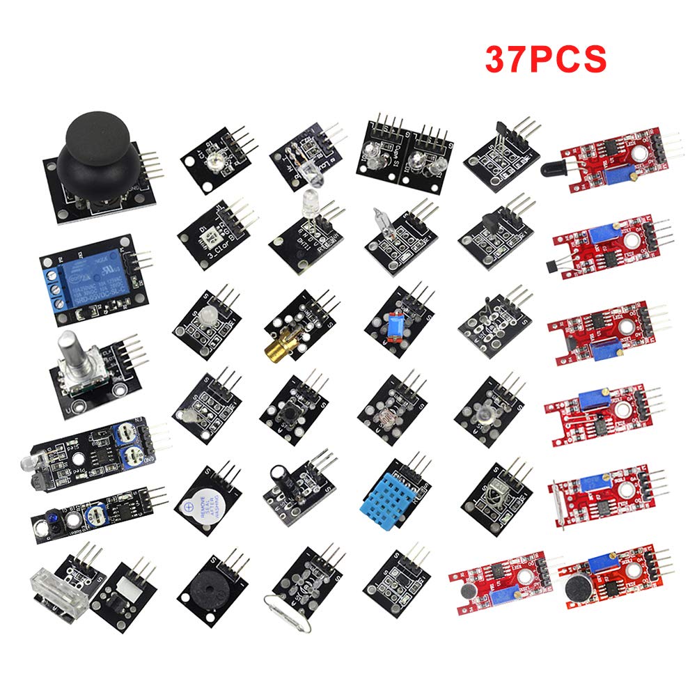 Upgraded 37 In 1 Sensor Modules Kit With Tutorial Arduino | Desertcart UAE