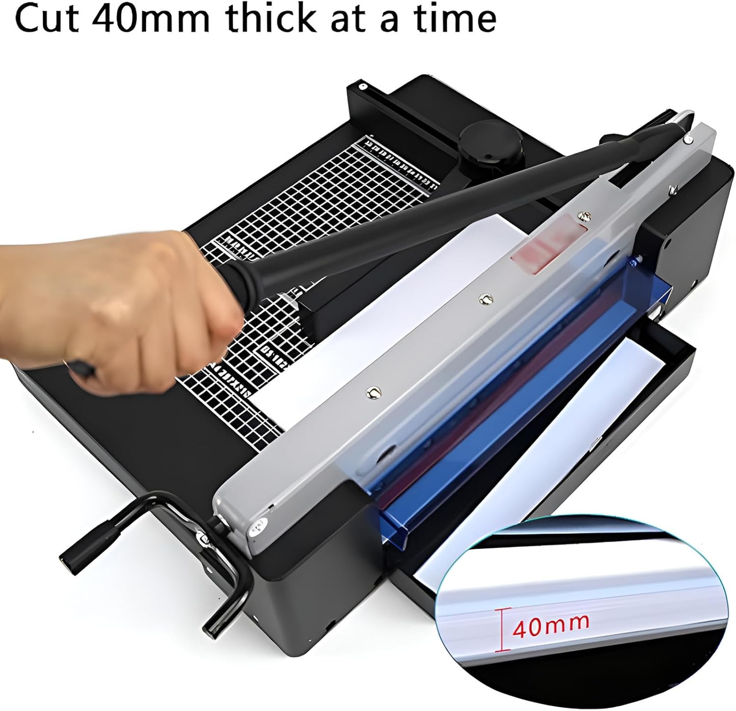 大型 A4対応裁断機 グリッド付き A4 手動裁断機 グリッド付き 大型裁断