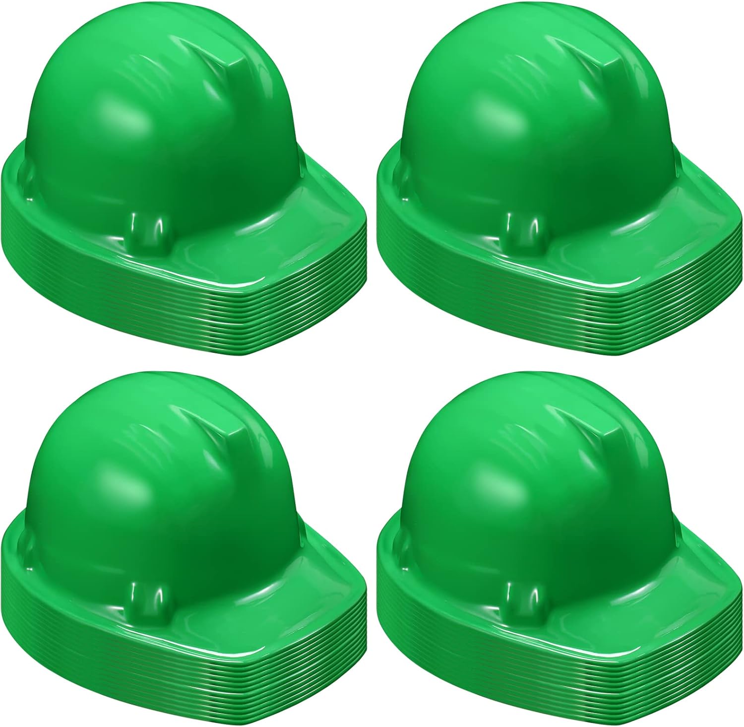Sumind 48 Packs Party Construction Hats Kids Worker Soft