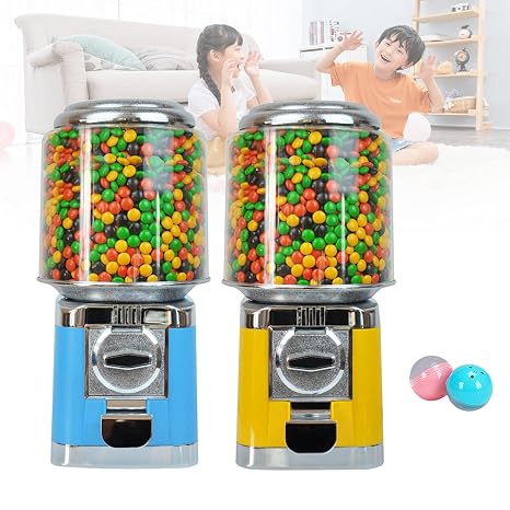 Candy Gumball Vending Machine Candy Dispenser,Candy Machine,Toy Vending Machine,Automatic Candy Dispenser for Home Shopping Malls Gaming Stores