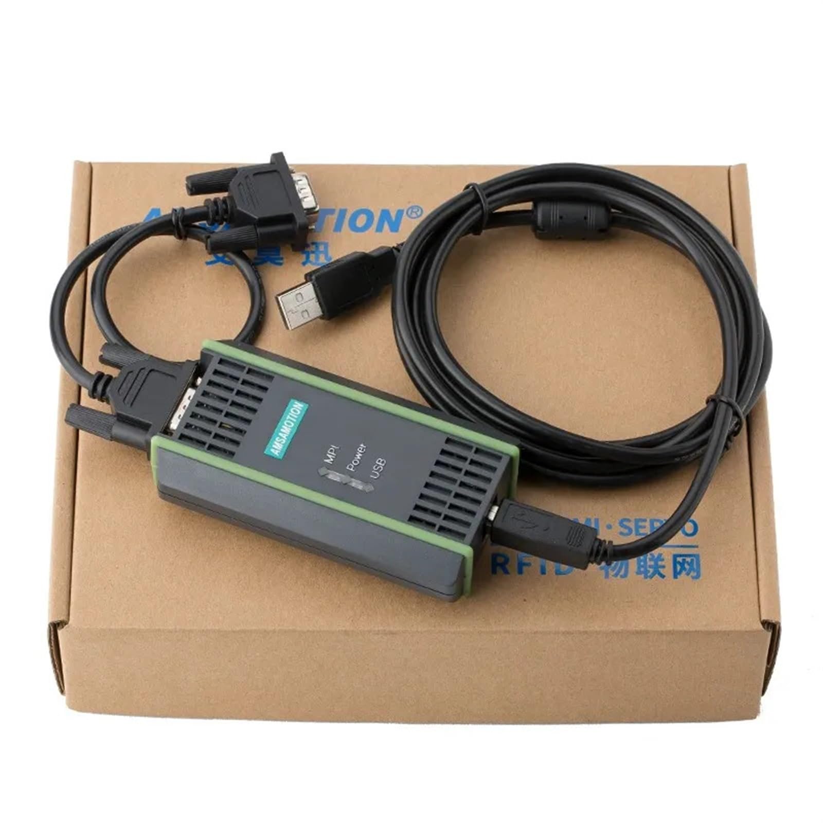 ETURBEV USB-MPI Cable for S7-200/300/400 PLC RS485 Profibus/MPI/PPI Adapter Replace 6ES7972-0CB20-0XA0 Control