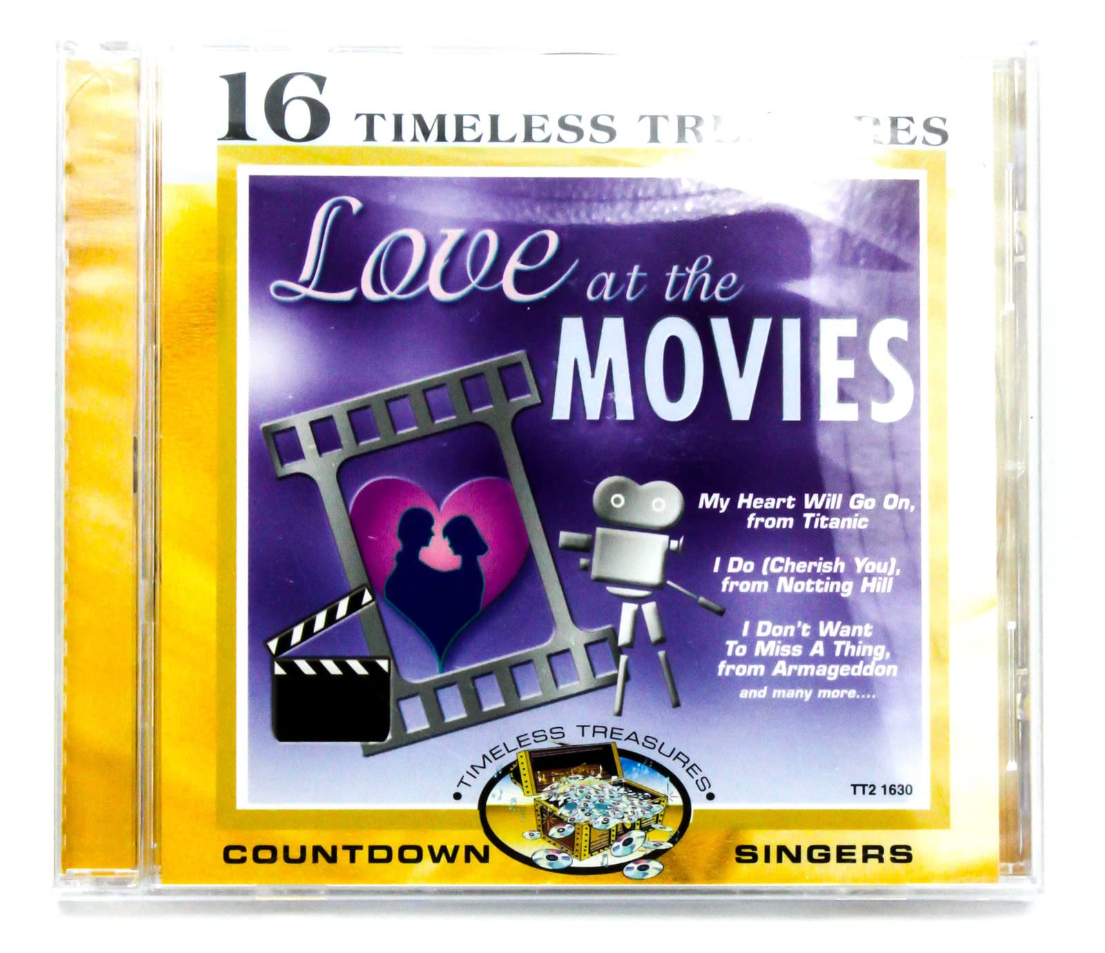 Timeless Treasures: Love at the Movies [Audio CD] Various Artists