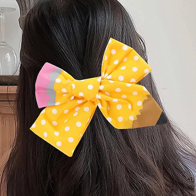 Diadema Para Maestras AIUPUOC - Diseño Lápiz Amarillo, Accesorio Cabello