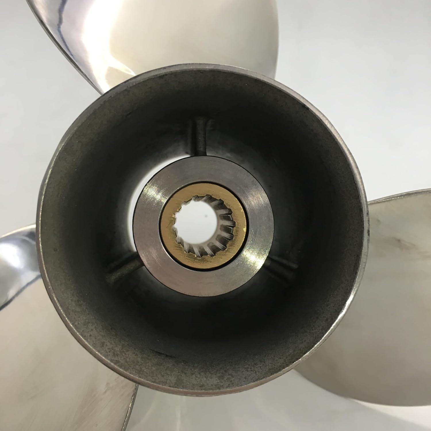 Stainless Steel Propeller 14 Tooth 9.9-20HP 9-1/4x10 SS Prop for Mercury Outboard Engine 9.25x10