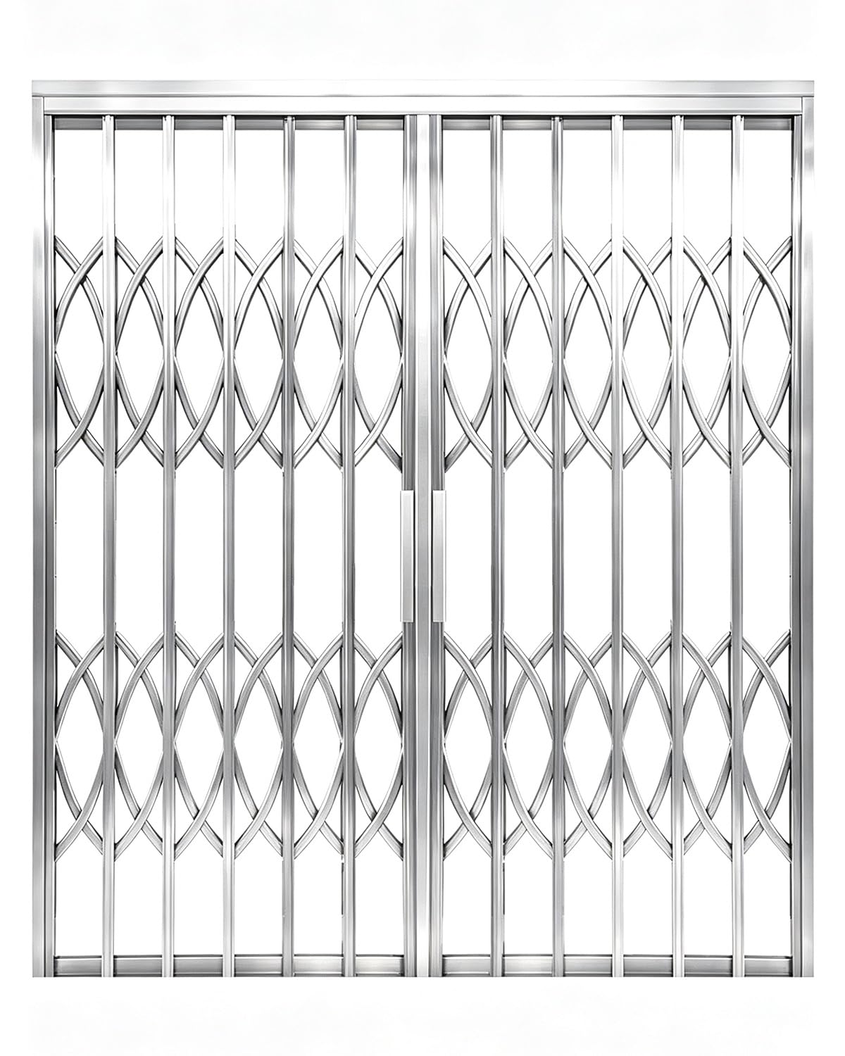 Garde Corps Fenetre Barreaux de Grille de Sécurité Escamotable, Barreau Fenetre Anti Intrusion