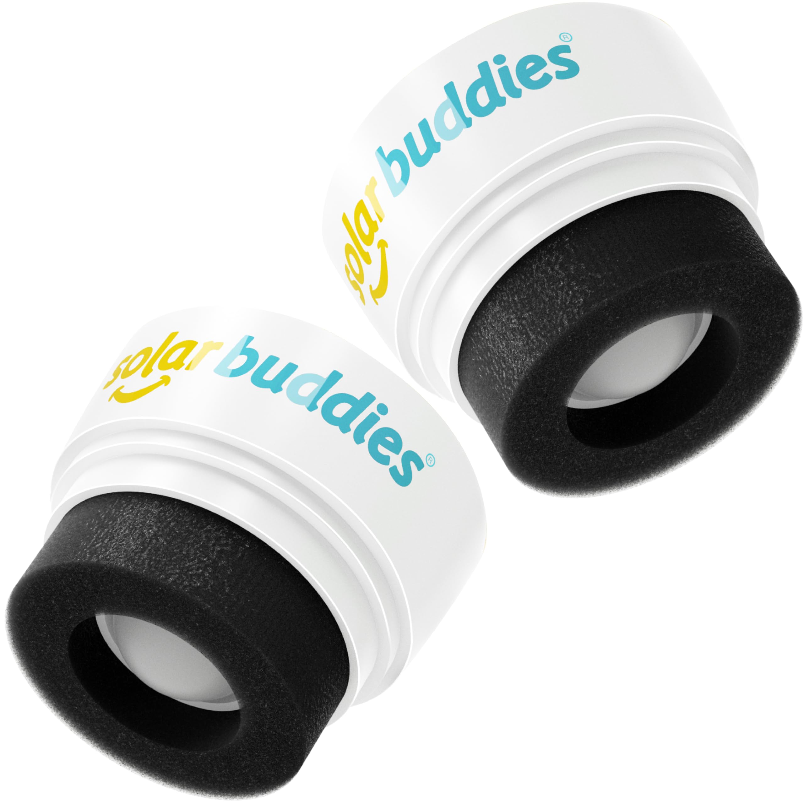 Solar Buddies Replacement Duo Heads - Compatible with The Child Friendly Refillable Solar Buddies Sunscreen Applicator - Holds Up to 3.4fl oz, Suits All Skin Types (Duo Heads ONLY, Caps Not Included)