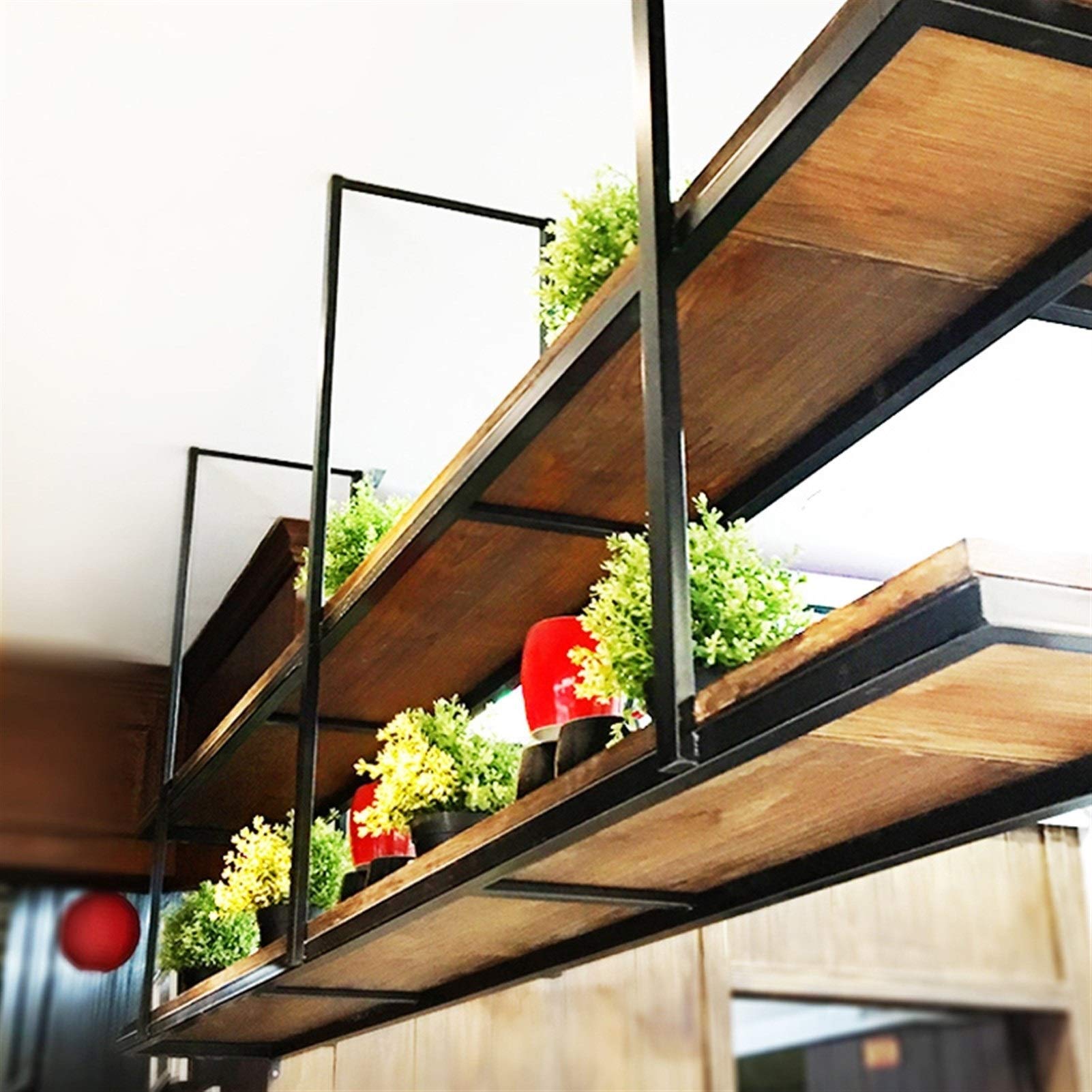 Amazon.co.jp: ウォールシェルフ ウォールラック 壁掛け棚 壁付け飾り