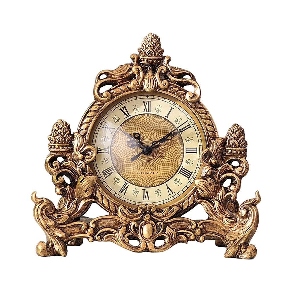 Horloge de Table Horloge d'horloge d'horloge de bureau de bureau de bureau de bureau de bureau de bureau de bureau de bureau de bureau à la maison Chambre à coucher Horloge 9,05 pouces Horloge de Déco