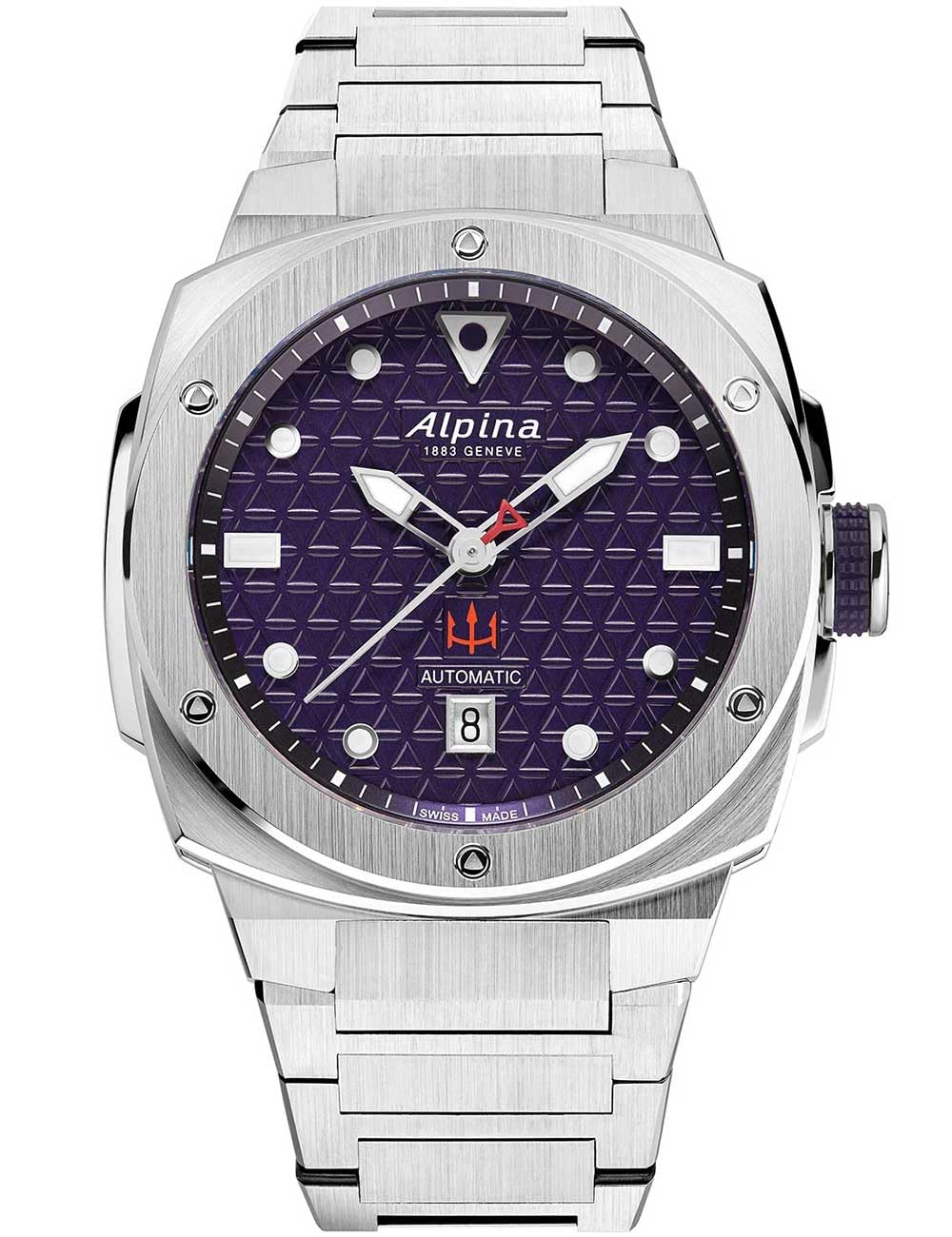 Alpina Men's Analogue Swiss Quartz Watch with Stainless Steel Strap AL-525NARK4AE6B