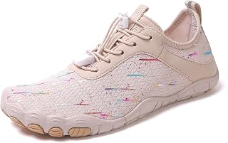 Hiking Barefoot Shoes for Women Men Breathable & Non-Slip Athletic Barefoot Wide Toe Water Shoes Lightweight Perfect for Walking,Running,and Swimming