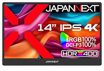 Amazon.co.jp: JAPANNEXT 14インチ モバイルモニター IPS パネル