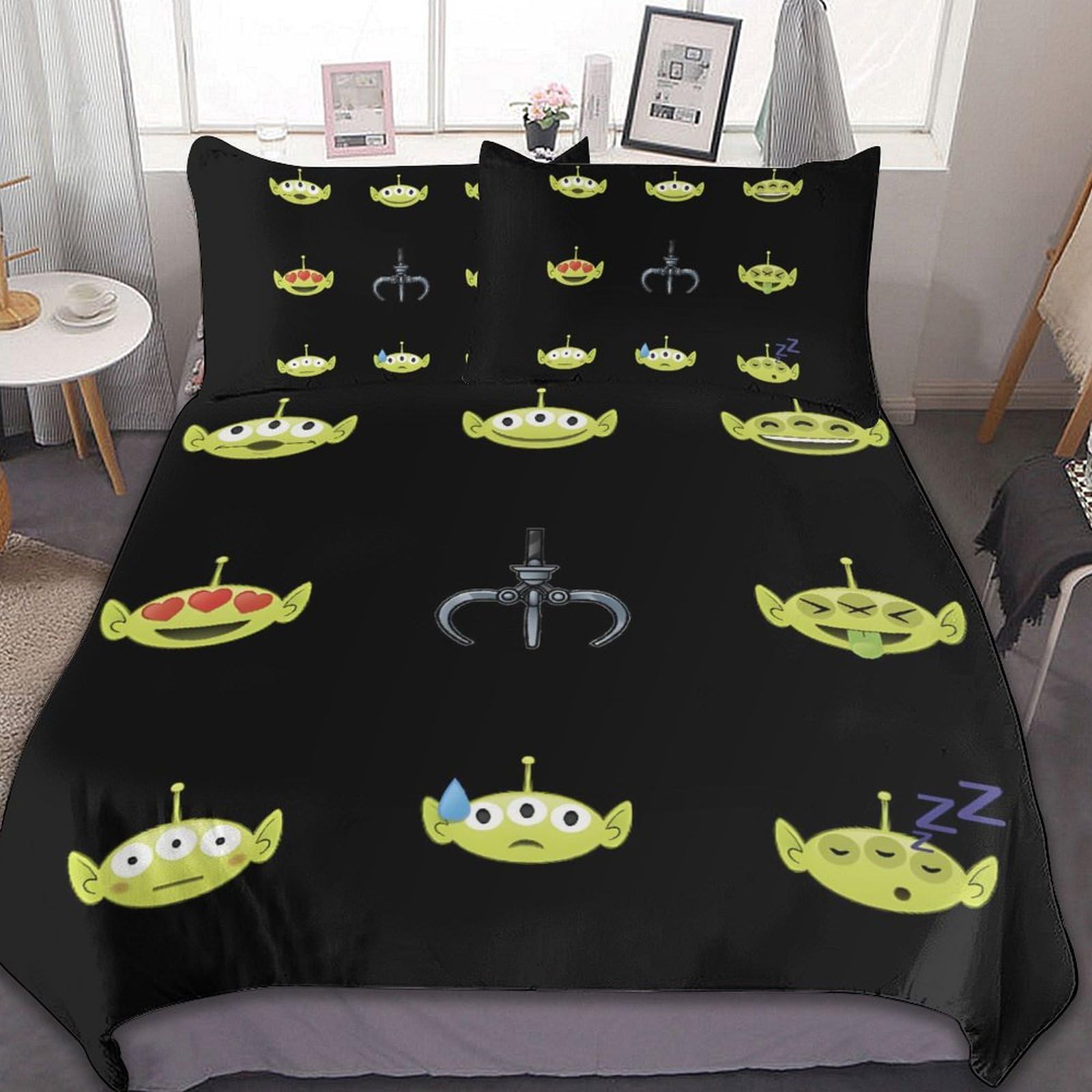 Amazon｜トイストーリー リトルグリーンメン 布団カバー 3点セット