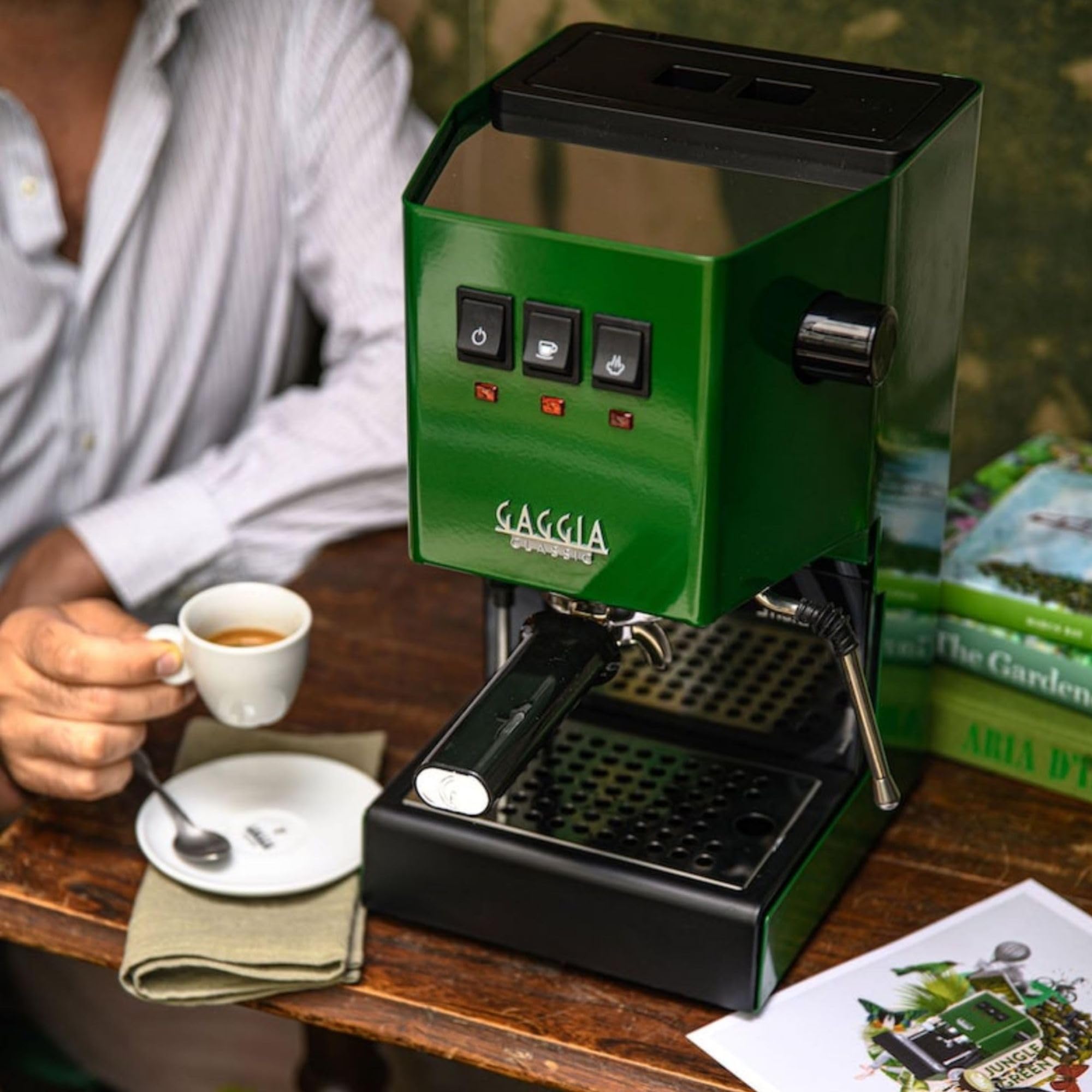 Gaggia Caffettiera espresso Gaggia Classic Evo Pro SB Green
