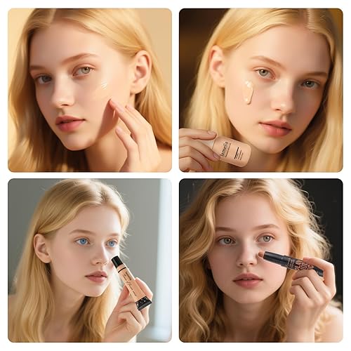 Miniatura 8 de Kit completo de maquillaje todo en uno para mujeres, incluye paleta de sombra de ojos, base, brillo de labios, delineador de ojos, rímel, brocha de