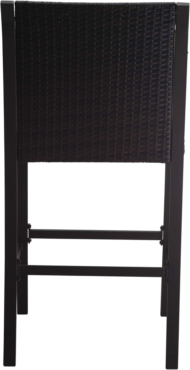 Christopher Knight Home Riga Bar Stools, 2-Pcs Set, Multibrown