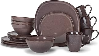 Elanze Designs 16-Piece Modern Luxury Chic Smooth Vintage Handmade Shape...