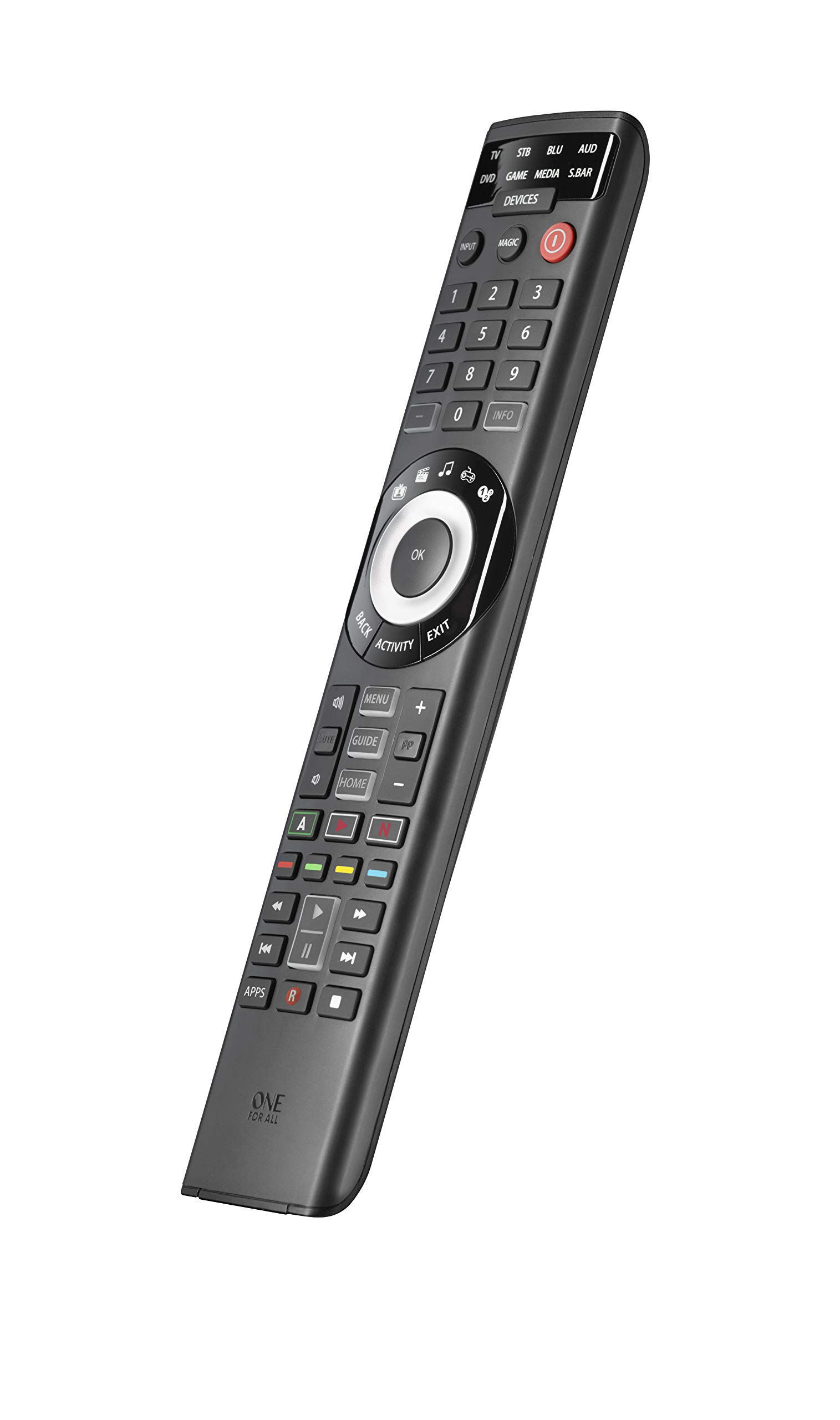 One For All(r) Smart Control 8 Universal Remote Control for 8 Devices