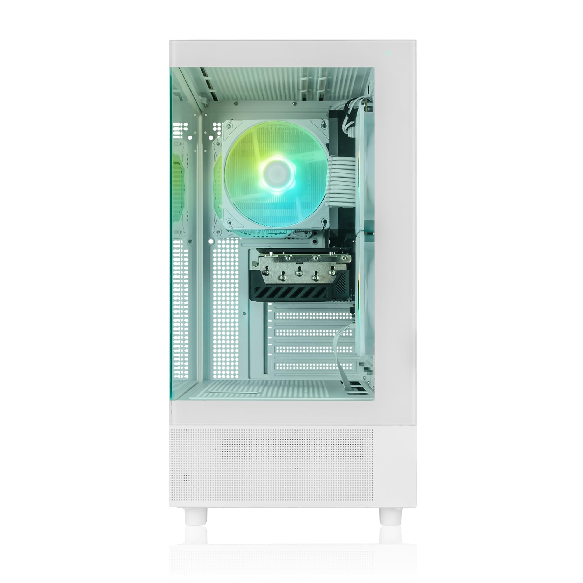 Aurum Snow PC Gaming Ryzen 5 5700X • GeForce RTX5070 12GB • 32GB DDR4 • 1000GB M.2 SSD • Windows 11 • WiFi • pc da gaming