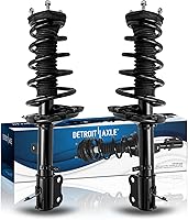 Vista 1 de Detroit Axle - 2 puntales traseros para Lexus RX330 Toyota Highlander 2004-2007, 2007 RX350, 2 puntales completos con montaje de resorte helicoidal