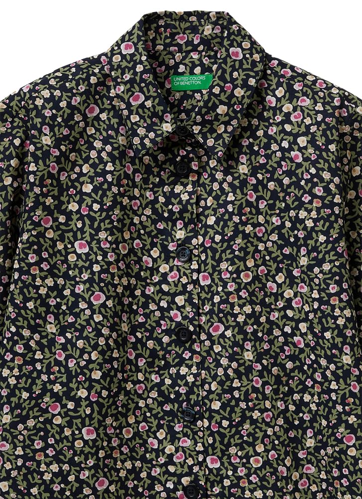 United Colors of Benetton Camicia 5q6sdq07o Camicia Donna