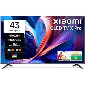 Xiaomi 108 cm (43 inches) X Series 4K Ultra HD Smart Google LED TV