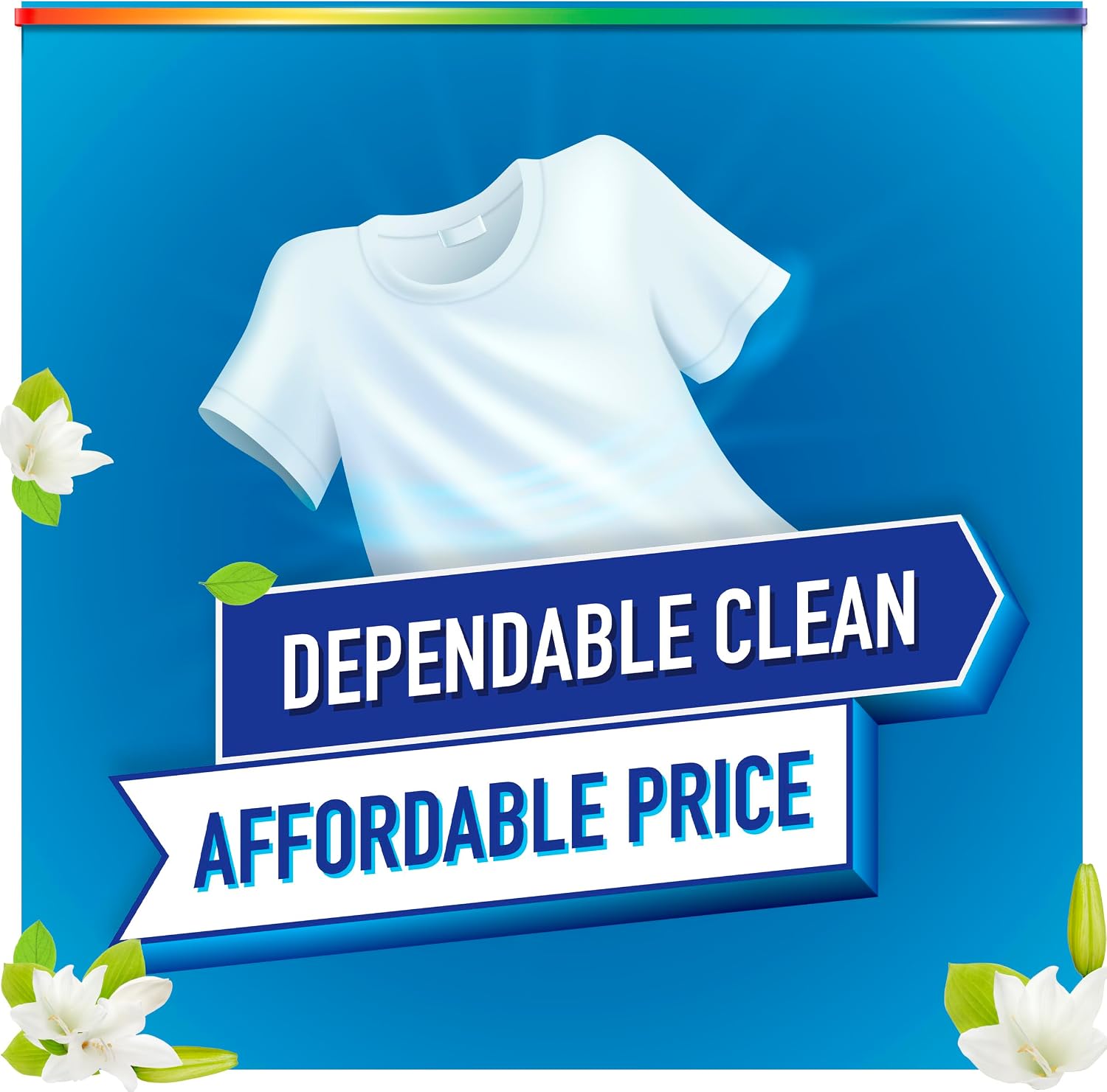 Purex Liquid Laundry Detergent, Natural Elements Linen & Lilies, 2X Concentrated, 126 Loads, 82.5 Fl Oz