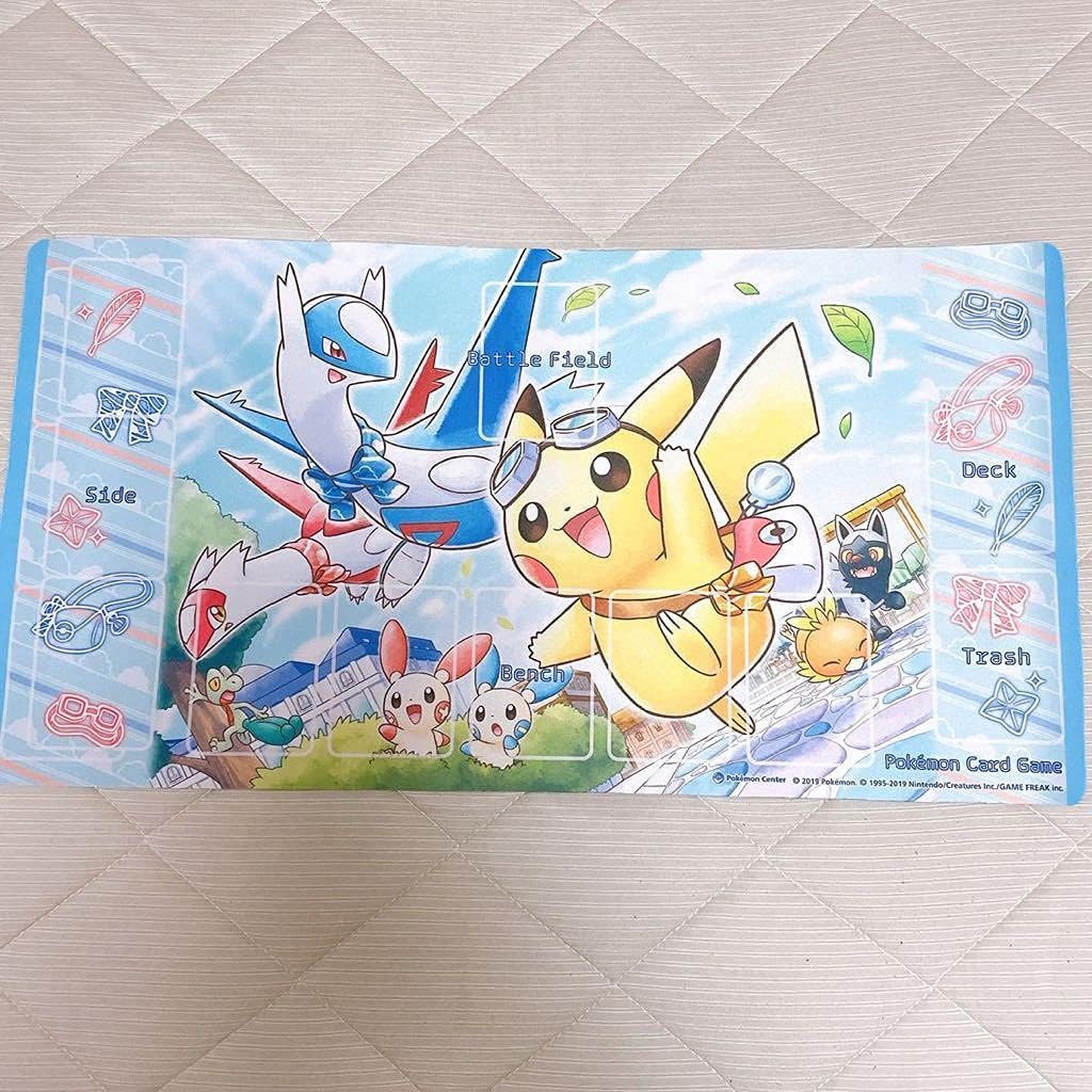 Amazon ラティアス ラティオスに乗って ラバープレイマット ポケモンカードゲーム ポケカ ピカチュウ プラスル マイナン トレカ 通販