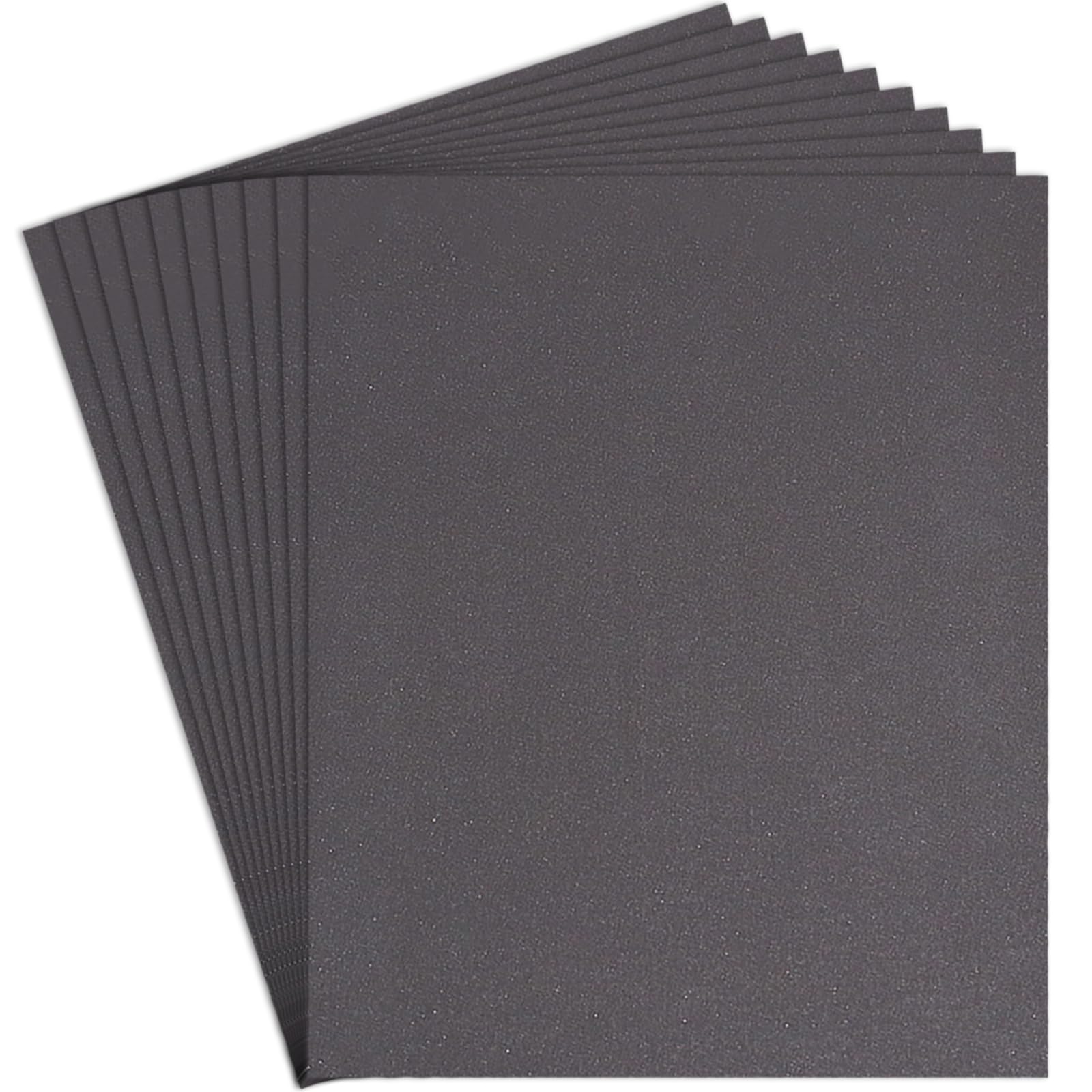 AOZHONG 800 Grit Sand Paper, 9 x 11 Inch, 10 Pcs Wet Dry Sandpaper Sheets, Silicon Carbide for Wood, Metal, Automotive Sanding and Polishing,