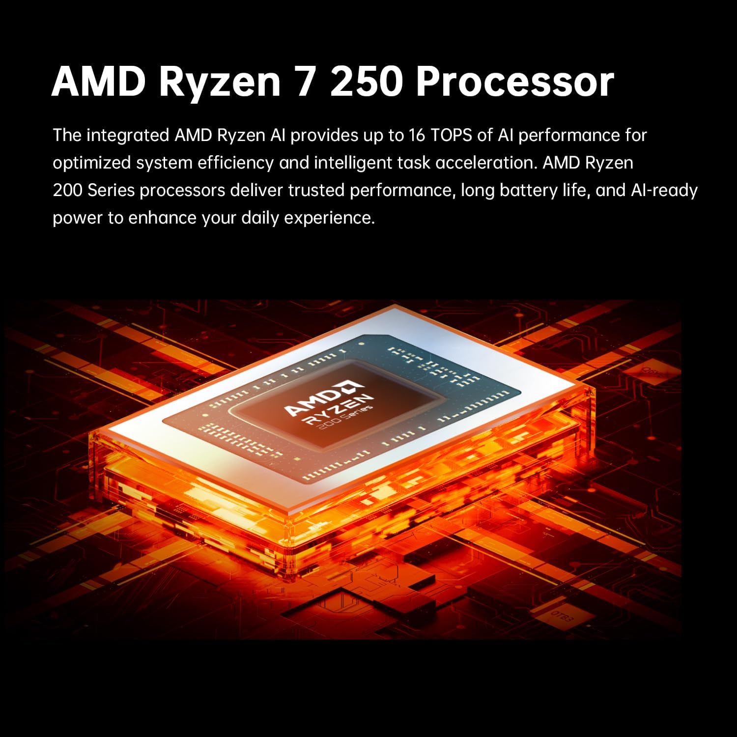 Lenovo LOQ RTX 5060 Gaming Laptop, 15.6" FHD 144Hz NVIDIA G-Sync Display, AMD Ryzen 7 250, NVIDIA GeForce RTX 5060, 16GB DDR5 RAM, 512GB SSD, 5MP Camera, Ethernet (RJ45), Backlit KB, Win 11 Pro