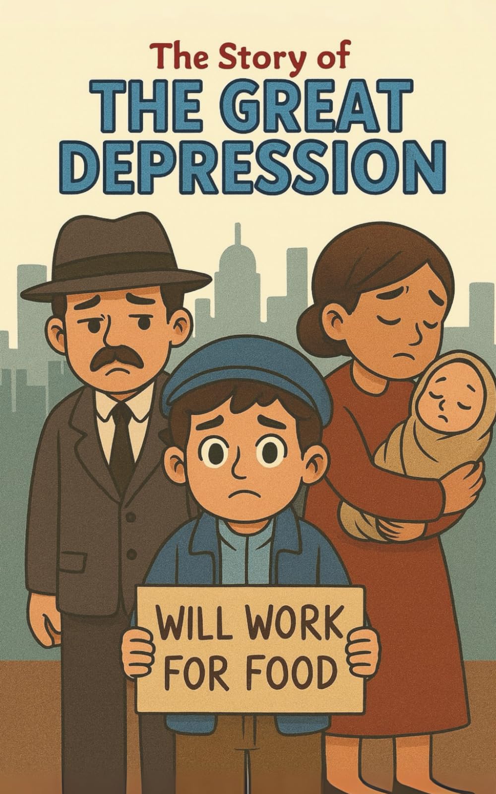 The Great Depression: A Historical Adventure Book for Kids Ages 8–12: Explore the 1930s Stock Market Crash, Dust Bowl, Hoovervilles, Franklin D. ... in America During Hard Times (The story of)