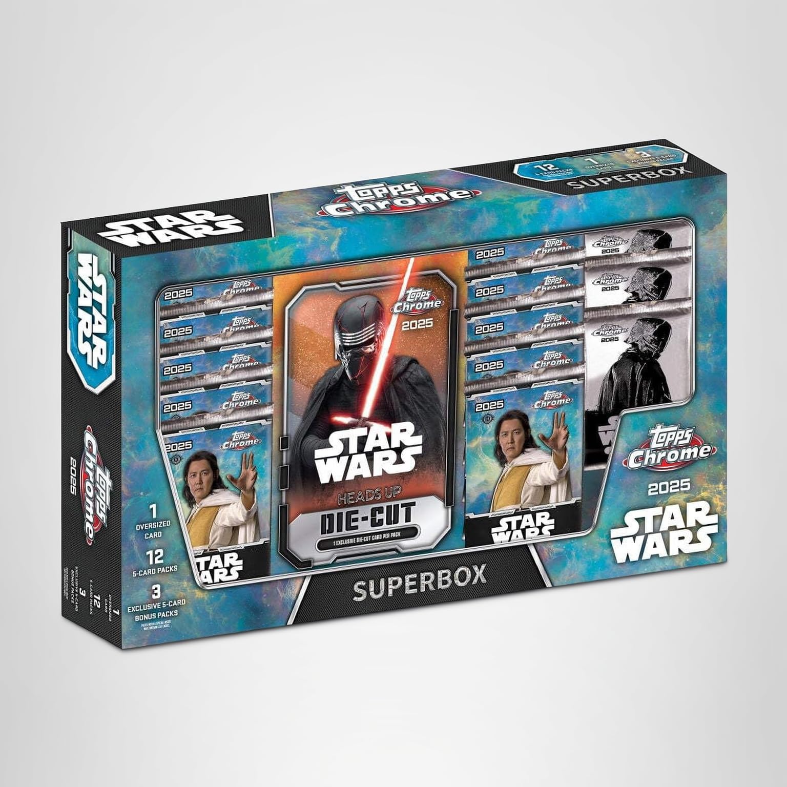 Amazon.co.jp: 2025 Topps Chrome スター・ウォーズ スーパーボックス
