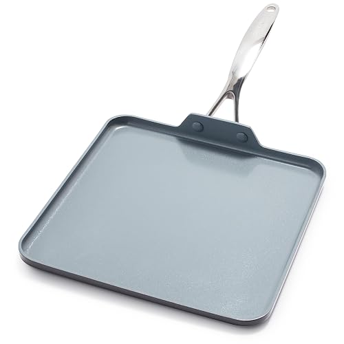 GreenPan Valencia Pro 11' Ceramic Nonstick Griddle Hard Anodized