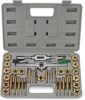 Vista 1 de J&R Quality Tools - Juego de 40 piezas de troqueles hexagonales y recubiertos de titanio, métrico