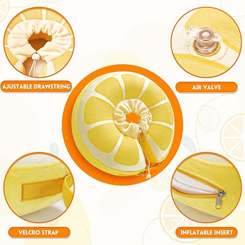 Miniatura 6 de SuplutuX Cono inflable para perro, collar inflable protector para perros y gatos, alternativa suave al cono de perro después de la cirugía para