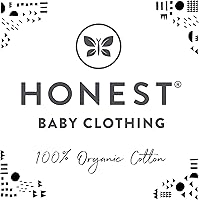 Vista 4 de HonestBaby 5-Pack Cami Tops Sleeveless T-Shirts 100% Organic Cotton for Infant and Toddler Baby Girls