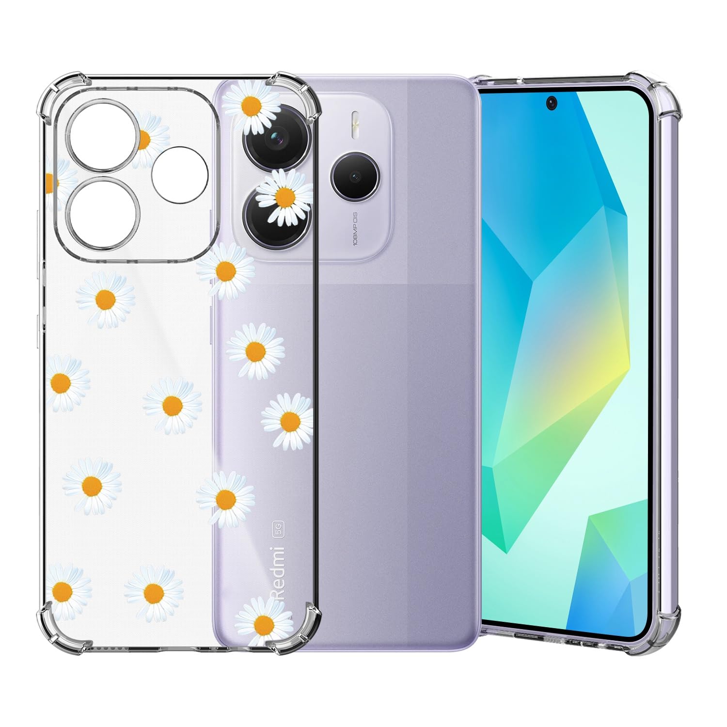 Custodia in TPU Antiurto per Xiaomi Redmi Note 14 5G - Trasparente