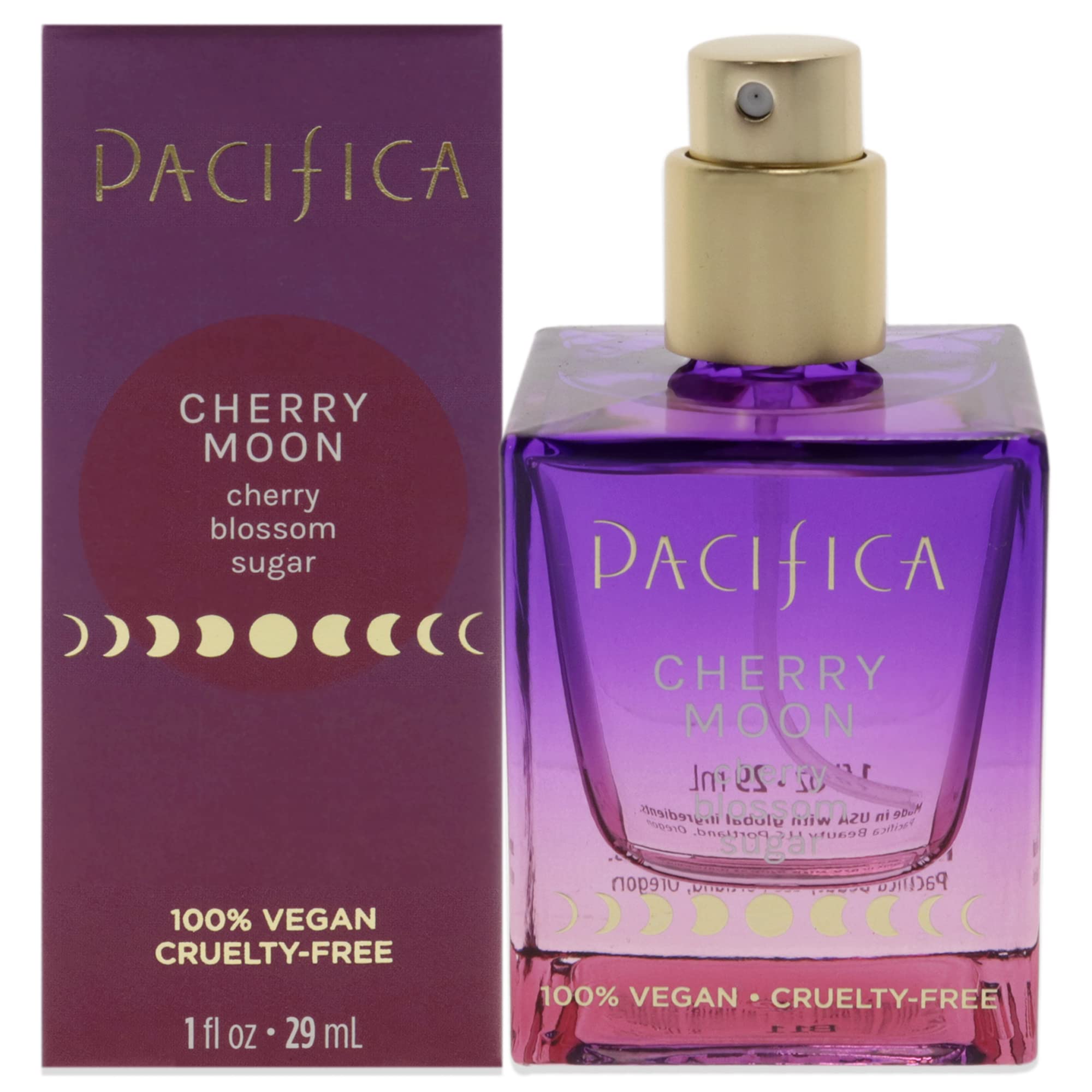 PACIFICA Moon Perfume - Cherry For Women 1 oz Perfume Spray