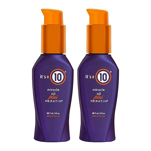 Miniatura 1 de It's a 10 Haircare Miracle Oil Plus Queratina, 3 onzas líquidas (paquete de 2)