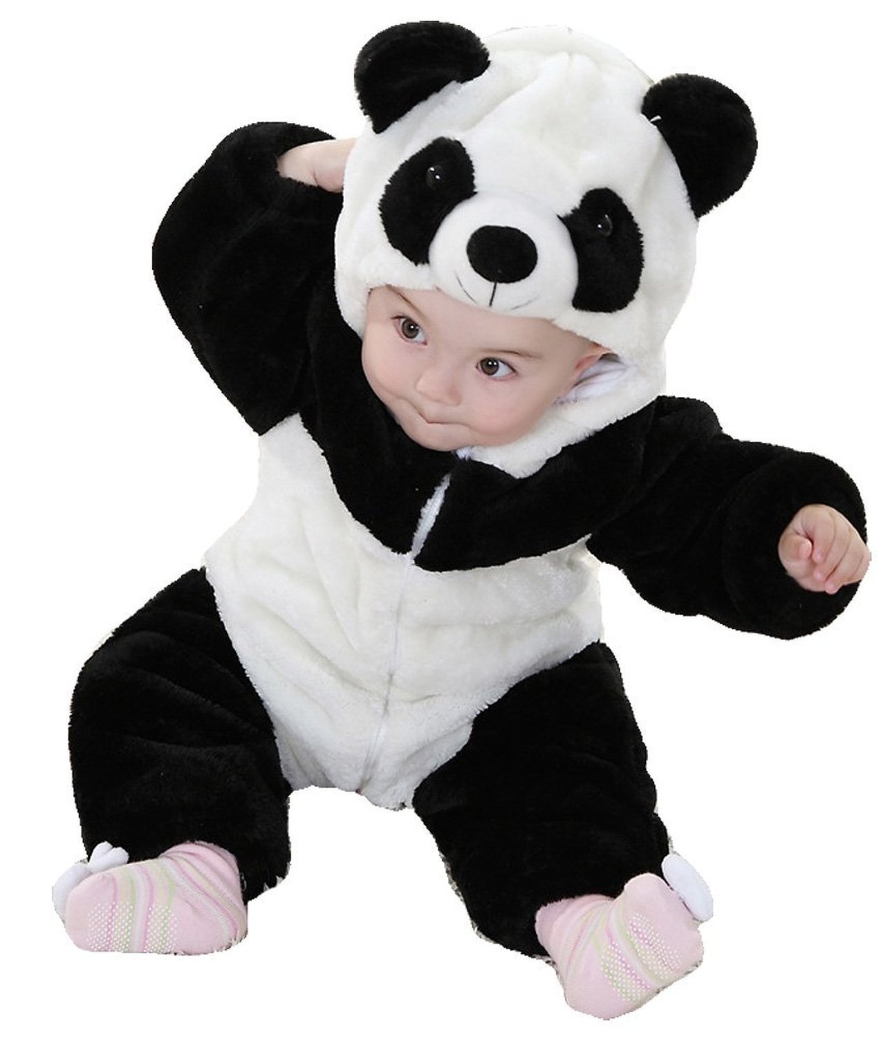 LOSORN ZPY Baby Boy Girl Panda Costume Winter Romper Christmas Outwear Bodysuit