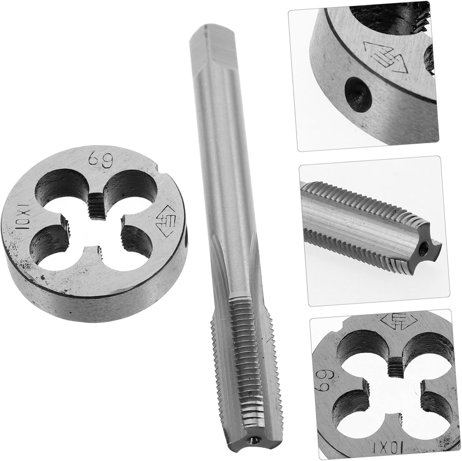 Thread Tap and Die Set by Replacement 2-piece Set Metalworking and Maintenance