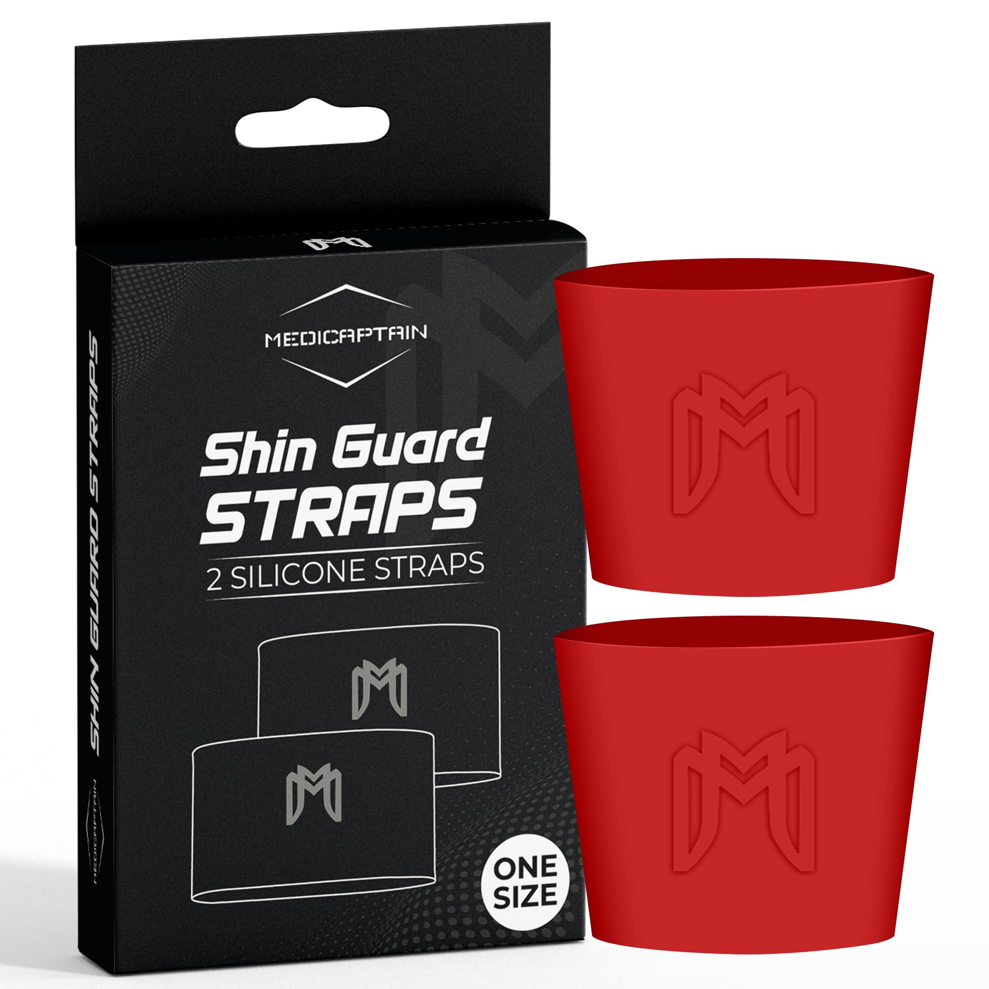 Silicone Shin Guard Holder Bands, Alternative to Grip Tape – MediCaptain