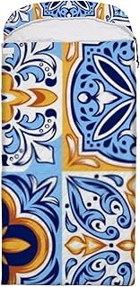 Saco de dormir para adultos, ornamento marroquino étnico 3 estações, impermeável, saco de dormir para acampamento, mochilão, caminhadas, sacos de dormir leves para clima frio para homens e crianças